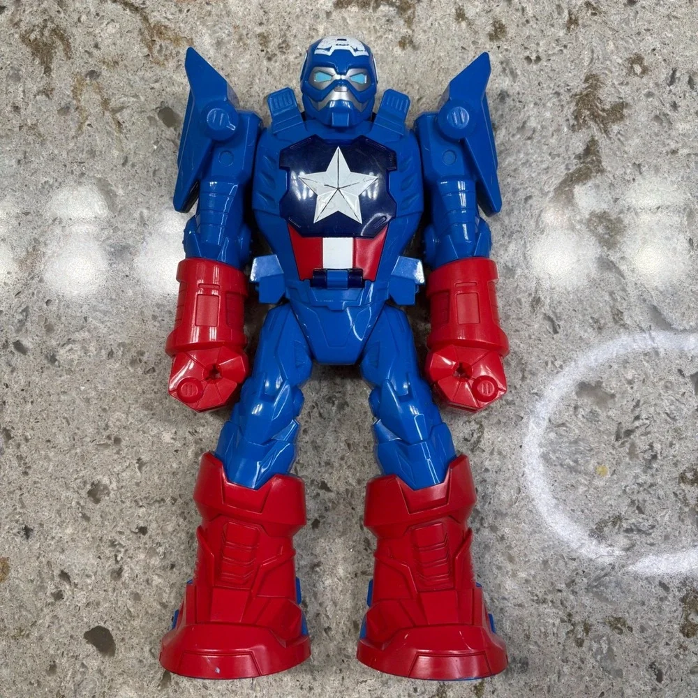 Marvel Avengers Action Figures Hulk Captain America Iron Man Hulkbuster Toys 1'0